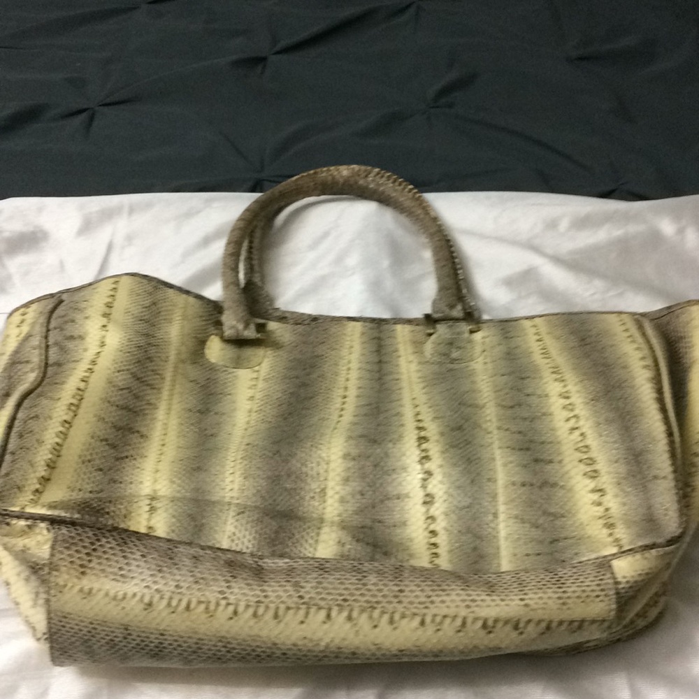 Water snake bag! Great condition!! Very spacious!